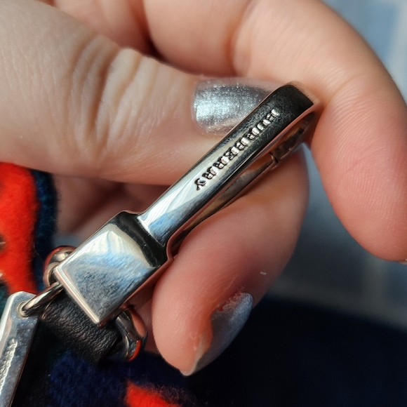 Burberry Dave The Fox Studded Cashmere Bag Charm - Picture 3 of 6